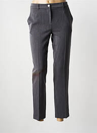 Pantalon 7/8 stretch taille normale gris REVD'ELLE femme