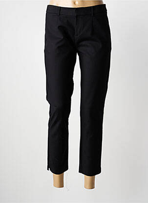 Pantalon 7/8 stretch taille normale noir ANNA ELLIS femme