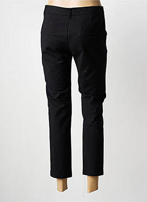 Pantalon 7/8 stretch taille normale noir ANNA ELLIS femme