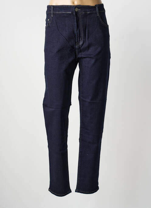 Pantalon slim stretch taille normale bleu VOGGO femme