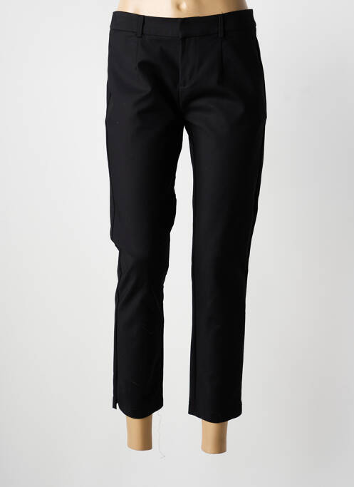 Pantalon 7/8 stretch taille normale noir ANNA ELLIS femme
