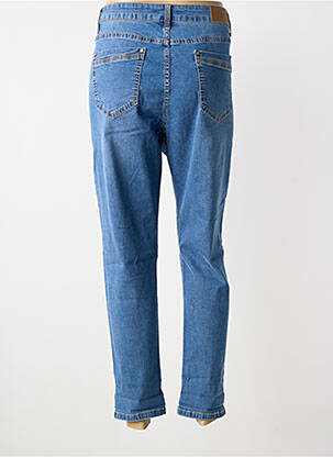Jeans coupe slim tissage brut taille normale bleu VOGGO femme