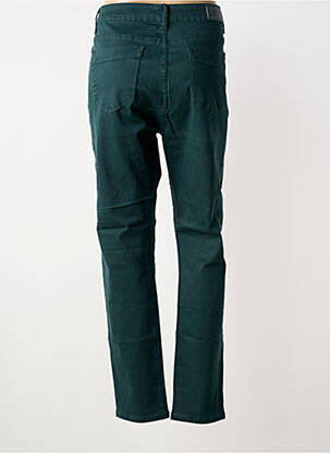 Jeans coupe slim tissage brut taille normale vert VOGGO femme