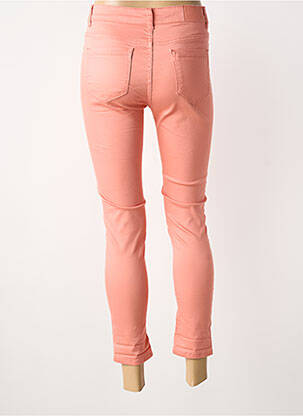 Jeans skinny tissage brut taille normale rose VOGGO femme