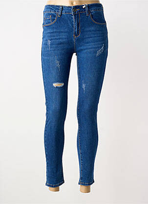 Jeans skinny taille normale taille normale bleu I DODO femme