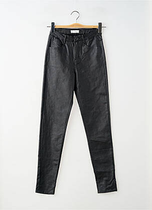 Pantalon slim stretch taille normale noir SARAH JOHN femme