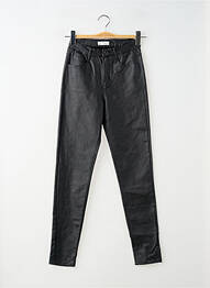 Pantalon slim stretch taille normale noir SARAH JOHN femme