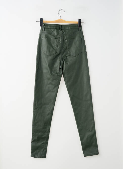 Pantalon slim stretch taille normale vert SARAH JOHN femme