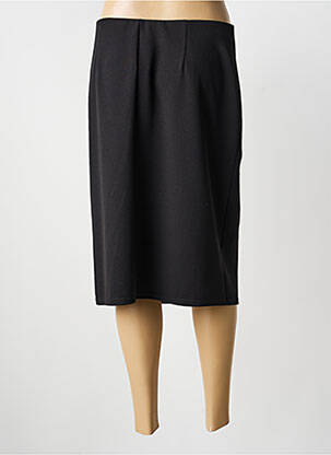 Jupe mi-longue stretch noir RENATTO BENE femme