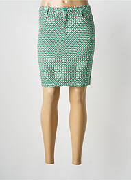 Jupe mi-longue taille normale vert SARAH JOHN femme
