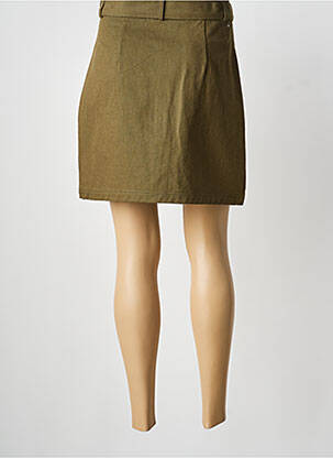 Jupe courte poches vert JUBYLEE femme