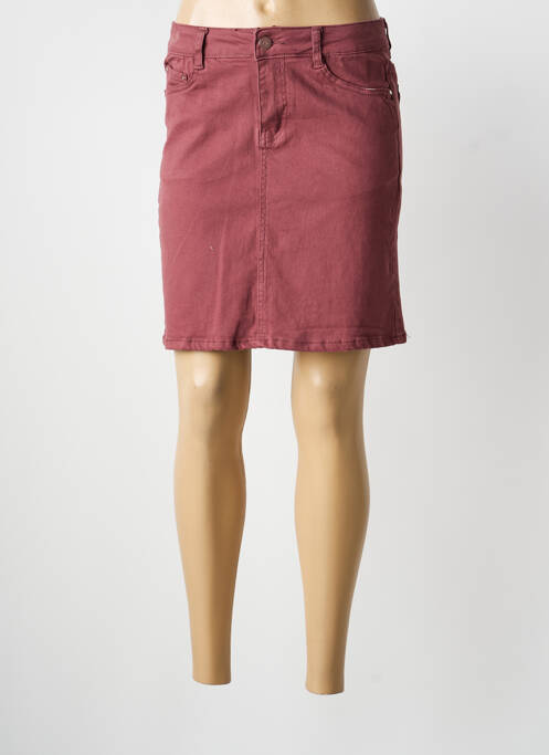 Jupe courte poches violet VOGGO femme