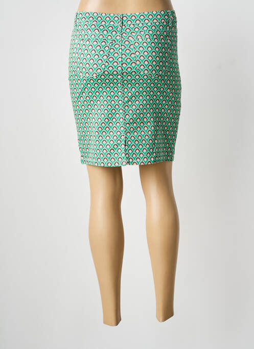 Jupe mi-longue taille normale vert SARAH JOHN femme