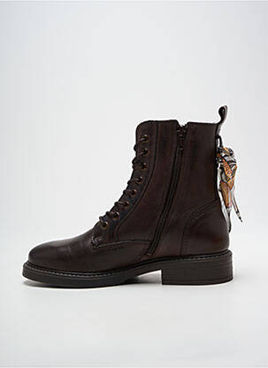 Bottines/boots talon bas talon plat jusqu'à 3cm marron GOODSTEP femme