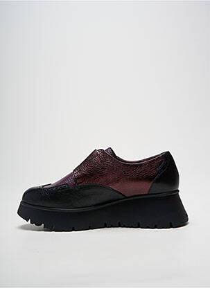 Derbies tissage satiné talon de 4 à 6cm violet WONDERS femme