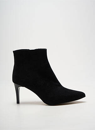 Bottines/boots bout pointu talon de 7 à 9cm noir GIULIA femme