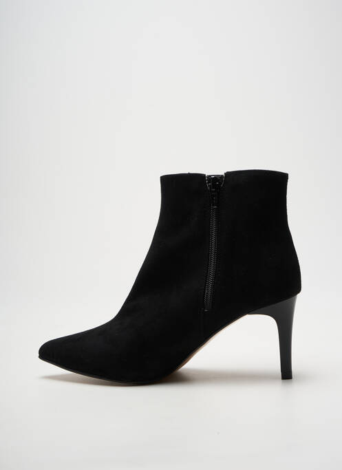 Bottines/boots bout pointu talon de 7 à 9cm noir GIULIA femme