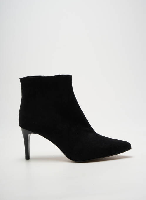 Bottines/boots bout pointu talon de 7 à 9cm noir GIULIA femme