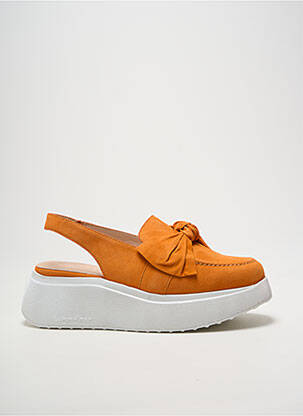 Sandales/nu pieds talon de 4 à 6cm orange WONDERS femme