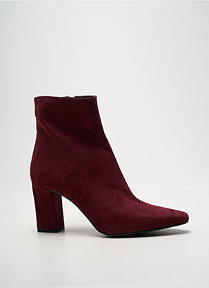 Bottines/boots bout pointu talon de 4 à 6cm violet GIULIA femme