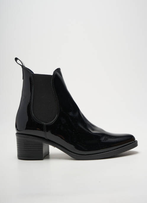 Bottines/boots matière lisse talon de 4 à 6cm noir PINTO DI BLU femme