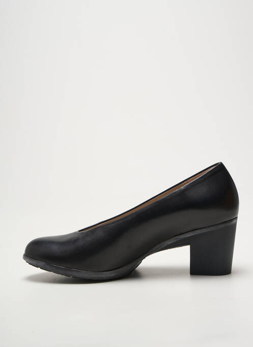 Escarpins tissage satiné talon de 4 à 6cm noir WONDERS femme