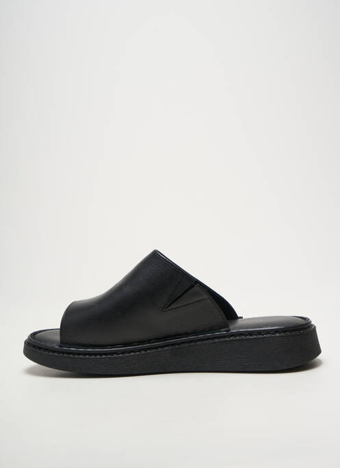 Mules/sabots bout ouvert talon plat jusqu'à 3cm noir ANDREA CONTI femme