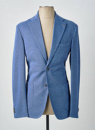 Blazer finition intérieure doublée bleu CARNET DE VOL homme