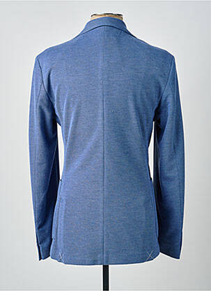 Blazer finition intérieure doublée bleu CARNET DE VOL homme