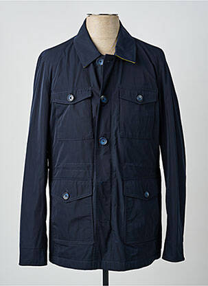 Parka manches longues sans capuche bleu CARNET DE VOL homme