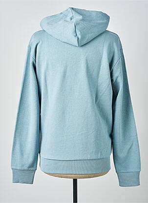 Sweat-shirt à capuche sérigraphie floquée manches longues bleu TOM TAILOR homme