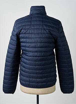 Doudoune poches sans capuche bleu ESPRIT homme