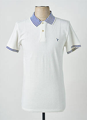 Polo blanc CARNET DE VOL homme