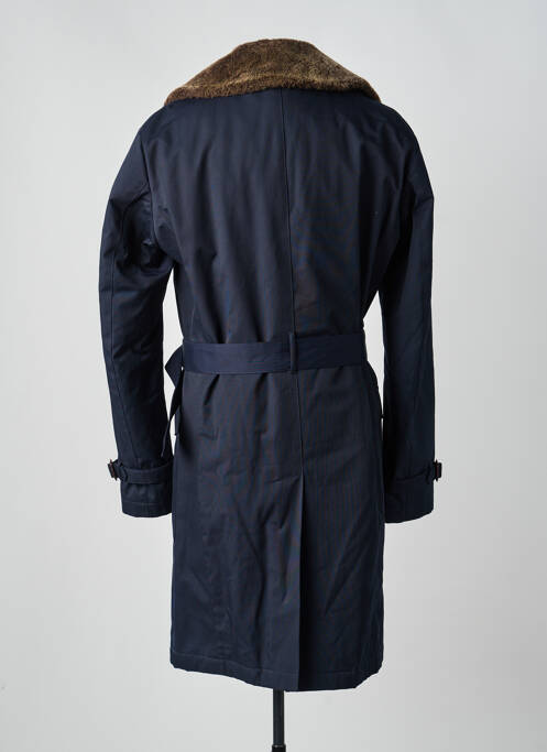 Parka manches longues sans capuche bleu CARNET DE VOL homme