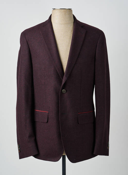 Blazer coupe cintrée violet CARNET DE VOL homme
