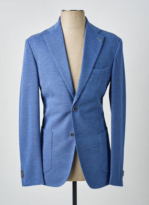 Blazer finition intérieure doublée bleu CARNET DE VOL homme