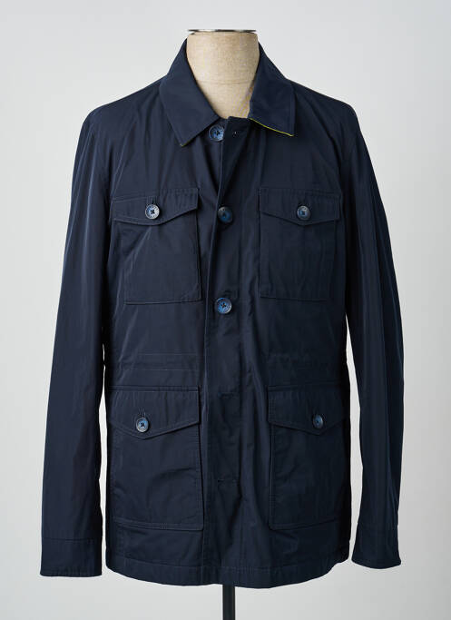 Parka manches longues sans capuche bleu CARNET DE VOL homme