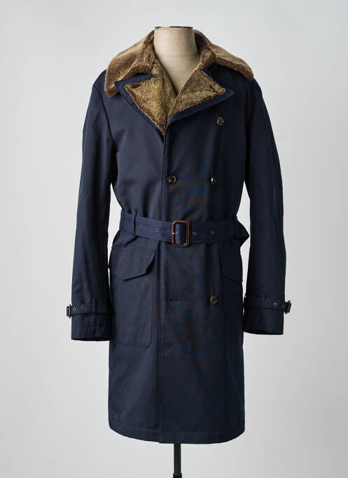 Parka bleu CARNET DE VOL homme