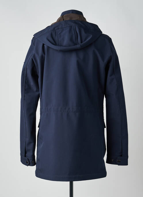 Parka bleu CARNET DE VOL homme