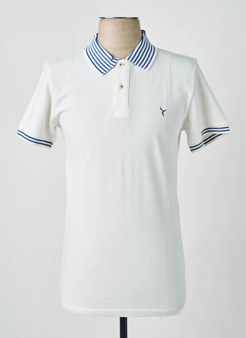 Polo blanc CARNET DE VOL homme