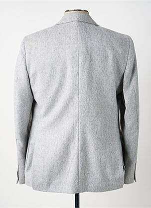 Blazer tissage chiné gris CARNET DE VOL homme
