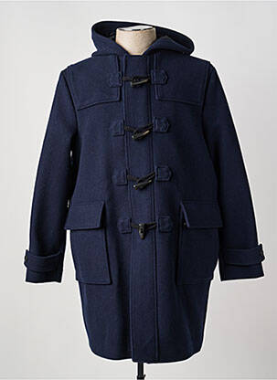 Manteau long a capuche a capuche bleu ESPRIT homme