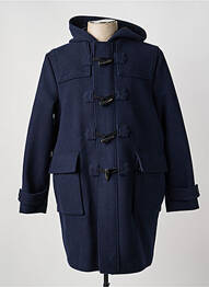 Manteau long a capuche a capuche bleu ESPRIT homme