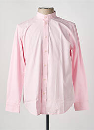 Chemise manches longues coupe droite rose ESPRIT homme