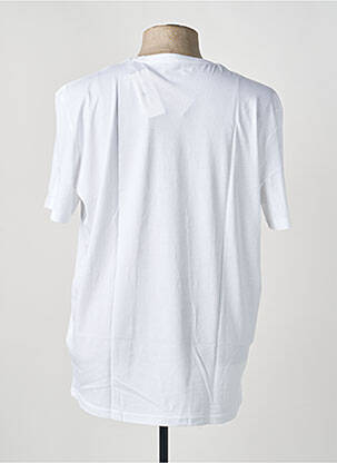T-shirt broderie manches courtes blanc TOM TAILOR homme
