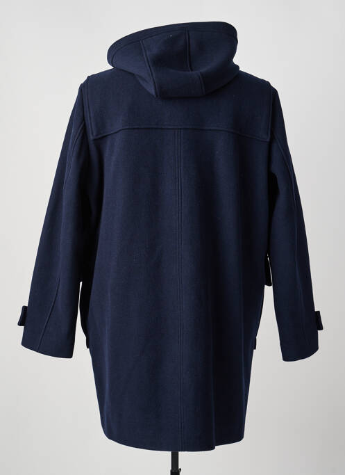Manteau long coupe droite a capuche bleu ESPRIT homme