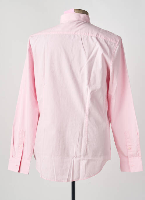 Chemise manches longues coupe droite rose ESPRIT homme