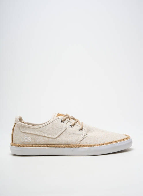 Baskets bout rond bout rond beige TBS homme