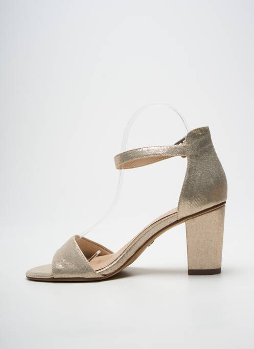 Sandales/nu pieds fermeture bride(s) talon de 7 à 9cm or TAMARIS femme