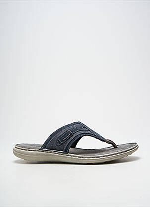 Tongs bout ouvert bout ouvert bleu JOSEF SEIBEL homme